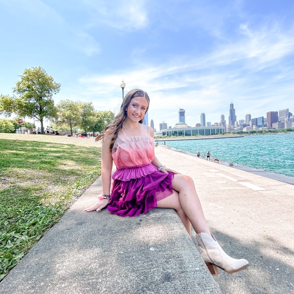 Eras Tour Lover Pink Tulle Dress - Picture 2 of 2